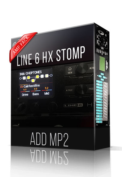 ADD MP2 Amp Pack for HX Stomp