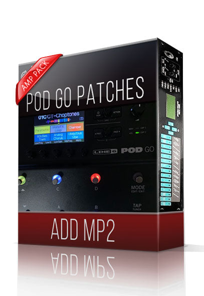 ADD MP2 Amp Pack for POD Go