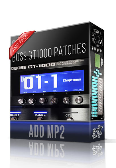 ADD MP2 Amp Pack for Boss GT-1000