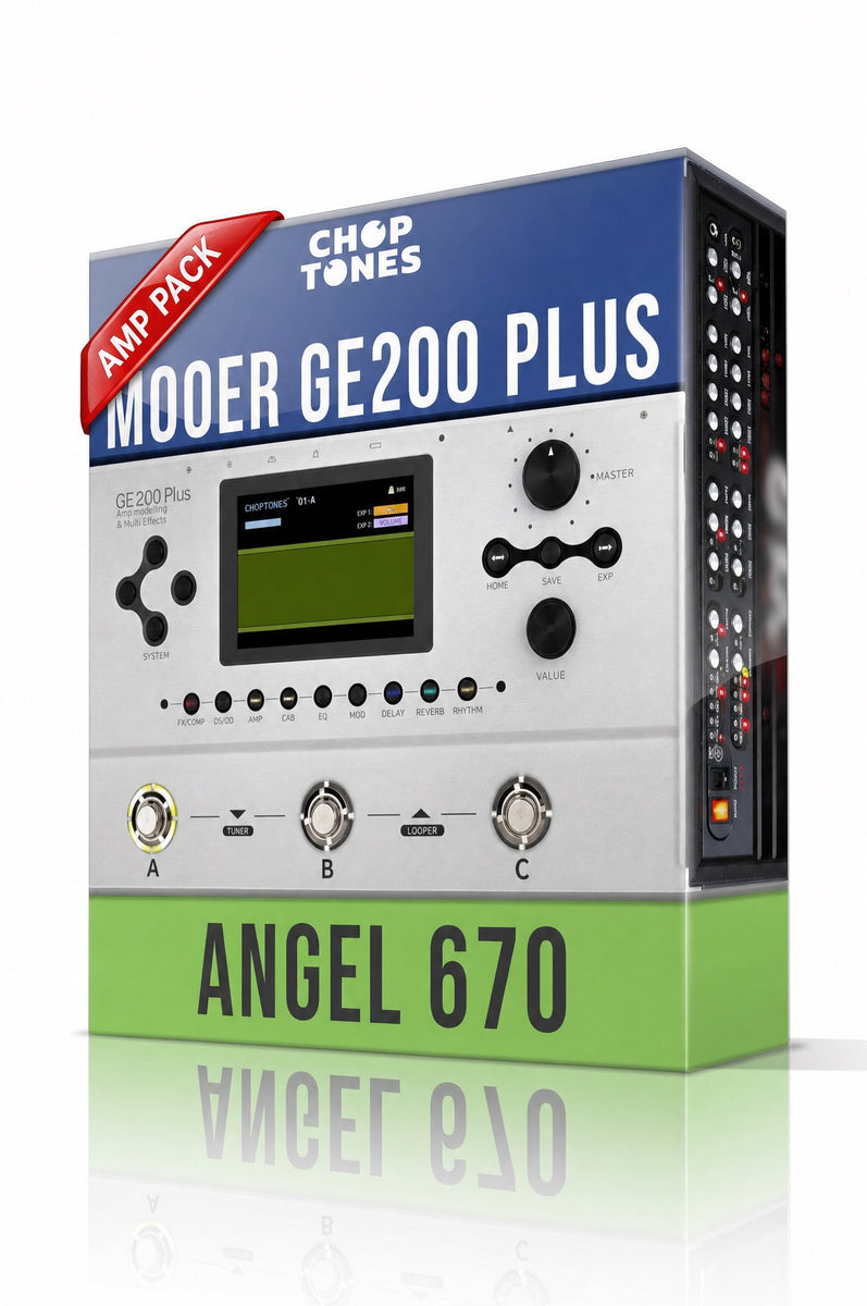 Angel 670 Amp Pack for GE200 Plus – ChopTones