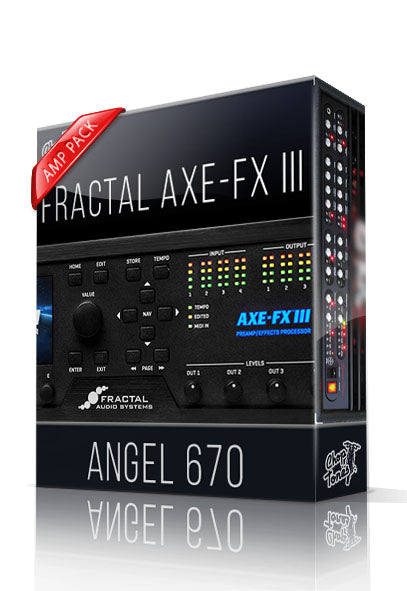 Angel 670 Amp Pack for AXE-FX III