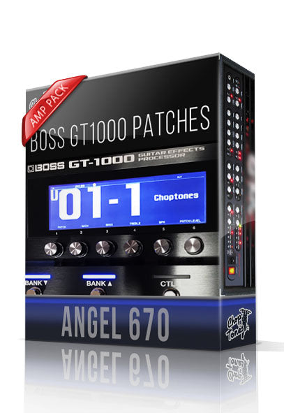 Angel 670 Amp Pack for Boss GT-1000