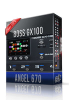 Angel 670 Amp Pack for Boss GX-100 – ChopTones
