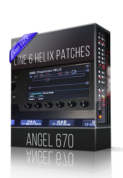 Angel 670 Amp Pack for Line 6 Helix