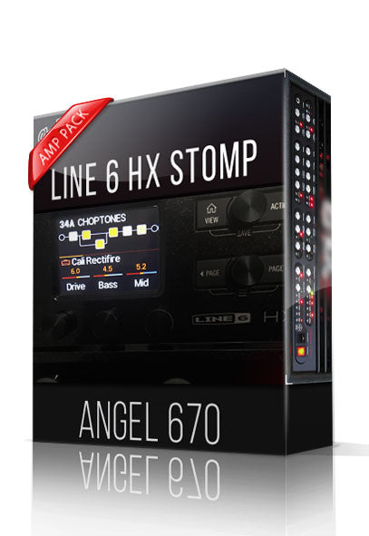 Angel 670 Amp Pack for HX Stomp