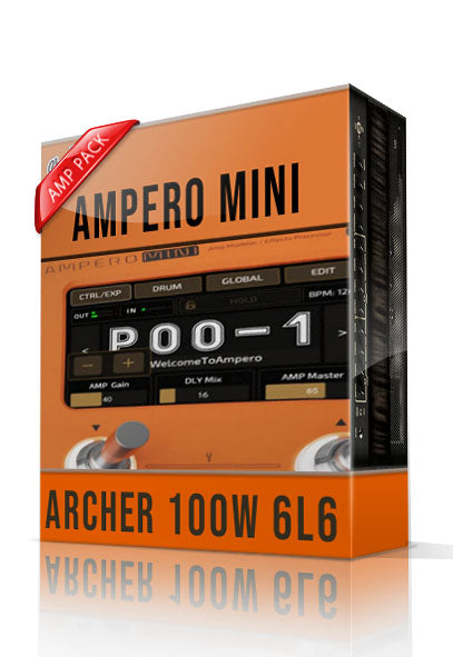 Archer 100W 6L6 Amp Pack for Ampero Mini