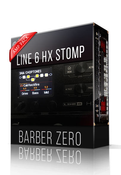 Barber Zero Amp Pack for HX Stomp