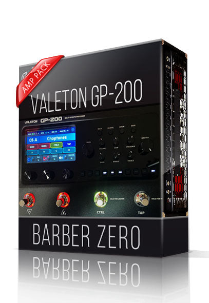 ギター Phantom FX BELLO Low Gain Shaper Barber Zero Amp Pack for GP200 – ChopTones