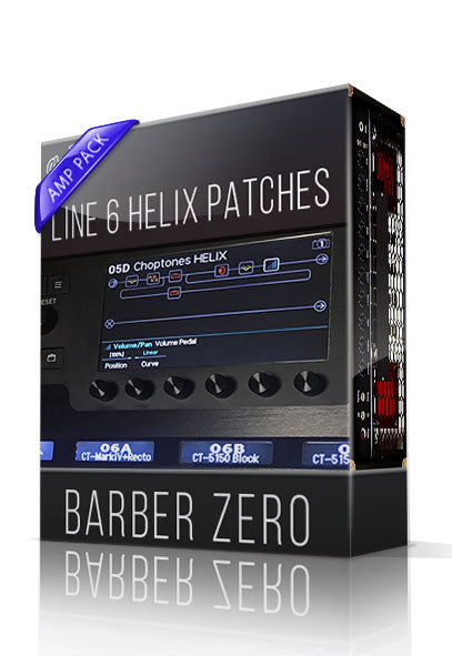 Barber Zero Amp Pack for Line 6 Helix