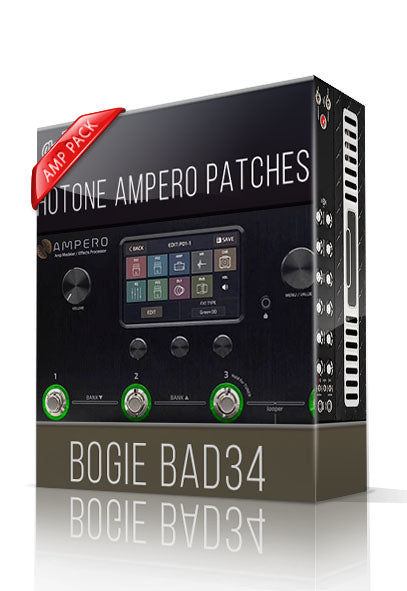 Bogie Bad34 Amp Pack for Hotone Ampero