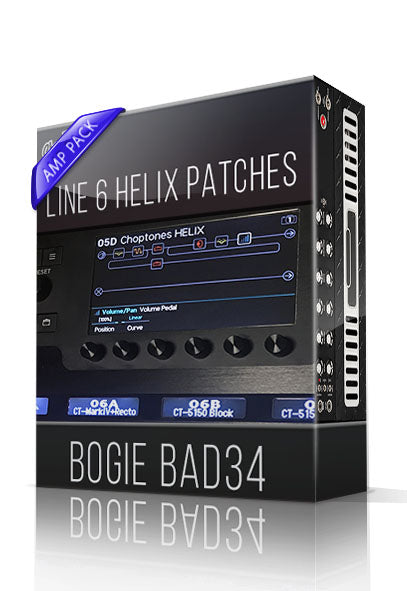 Bogie Bad34 Amp Pack for Line 6 Helix