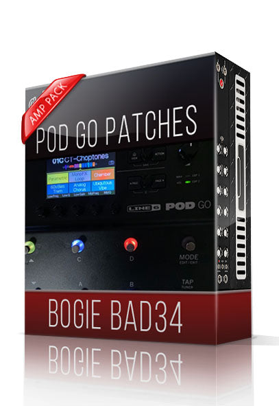 Bogie Bad34 Amp Pack for POD Go
