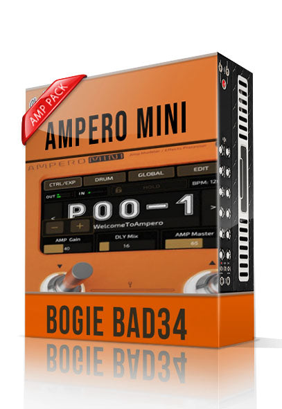 Bogie Bad34 Amp Pack for Ampero Mini