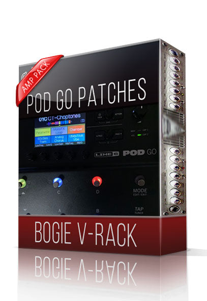 Bogie V-Rack Amp Pack for POD Go
