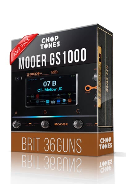 Brit 36Guns Amp Pack for GS1000