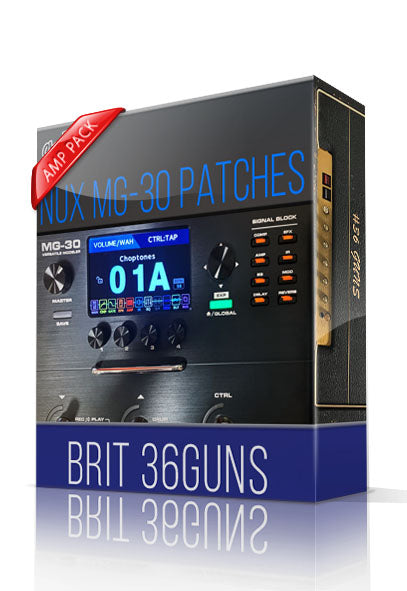 Brit 36Guns Amp Pack for MG-30