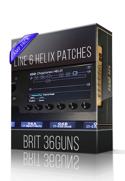 Brit 36Guns Amp Pack for Line 6 Helix