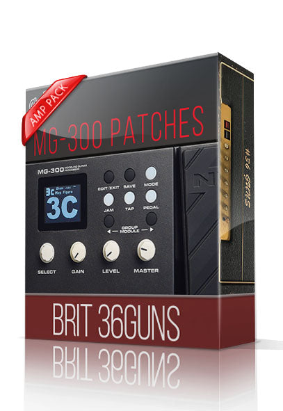 Brit 36Guns Amp Pack for MG-300
