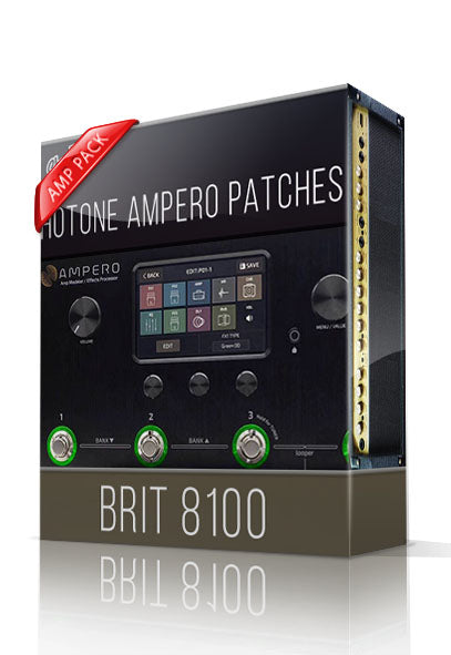 Brit 8100 Amp Pack for Hotone Ampero