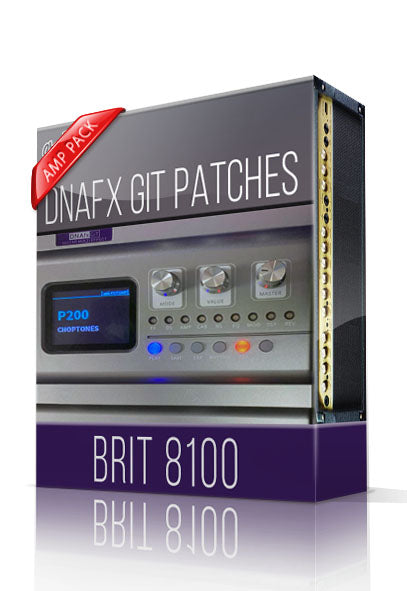 Brit 8100 Amp Pack for DNAfx GiT