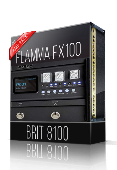 Brit 8100 Amp Pack for FX100
