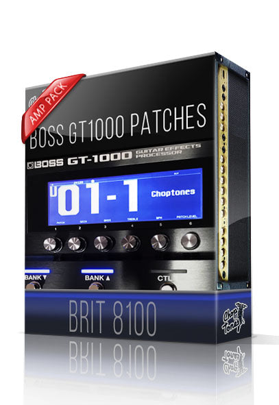 Brit 8100 Amp Pack for Boss GT-1000