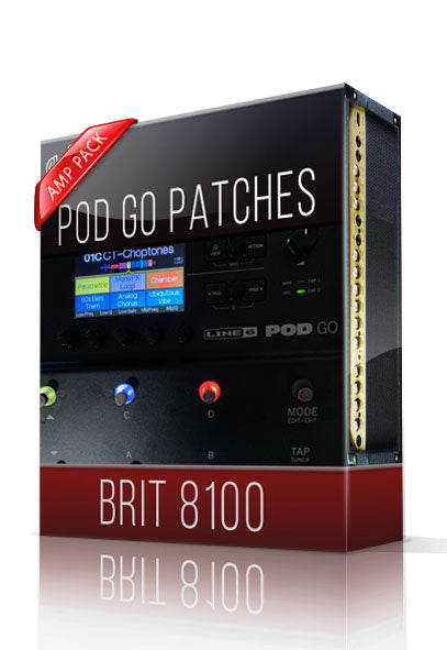 Brit 8100 Amp Pack for POD Go