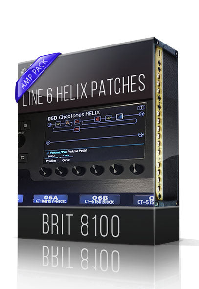 Brit 8100 Amp Pack for Line 6 Helix