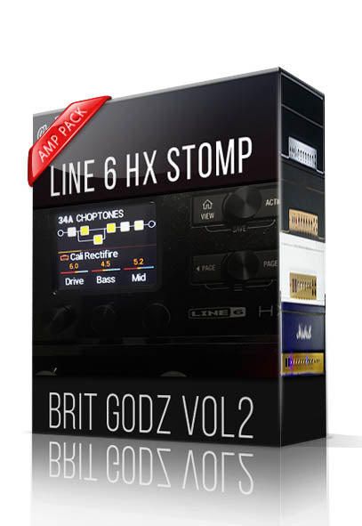 Brit Godz vol2 Amp Pack for HX Stomp