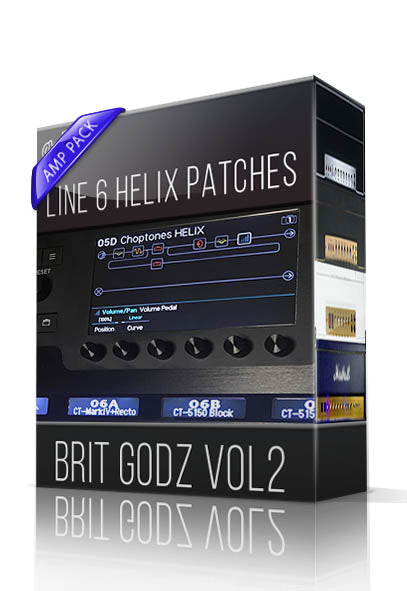 Brit Godz vol2 Amp Pack for Line 6 Helix