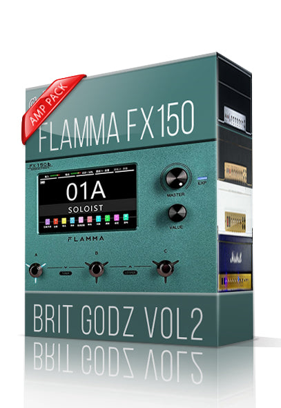 Brit Godz vol2 Amp Pack for FX150