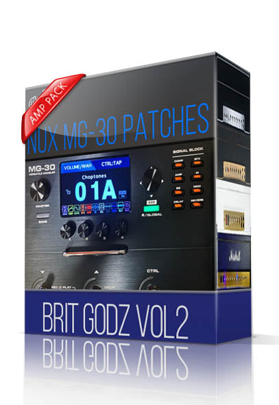 Brit Godz vol2 Amp Pack for MG-30