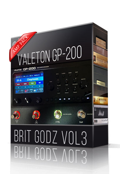 Brit Godz vol3 Amp Pack for GP200