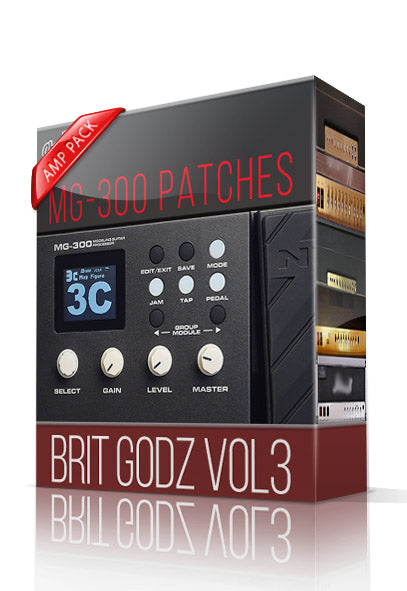 Brit Godz vol3 Amp Pack for MG-300