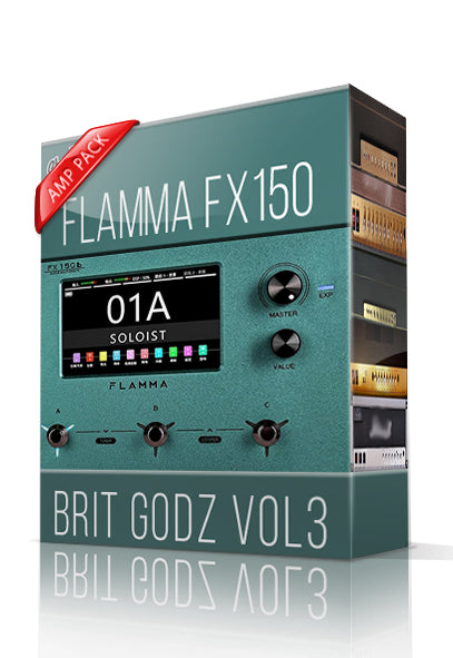 Brit Godz vol3 Amp Pack for FX150