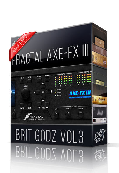 Brit Godz vol3 Amp Pack for AXE-FX III