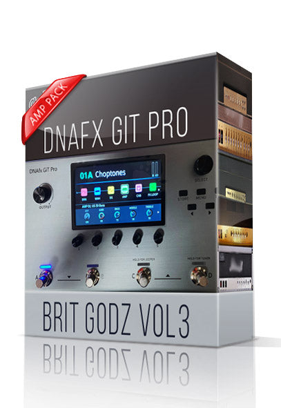 Brit Godz vol3 Amp Pack for DNAfx GiT Pro