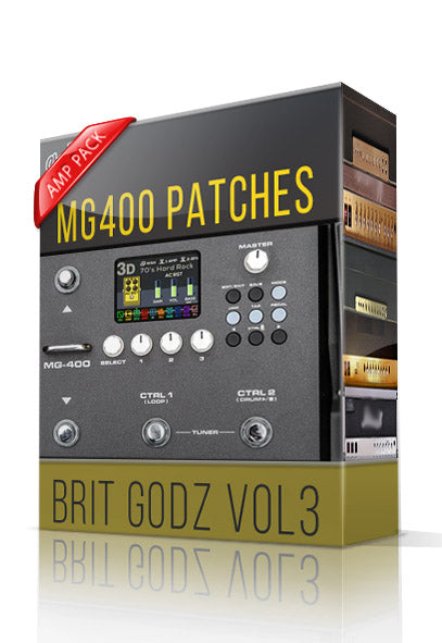 Brit Godz vol3 Amp Pack for MG-400