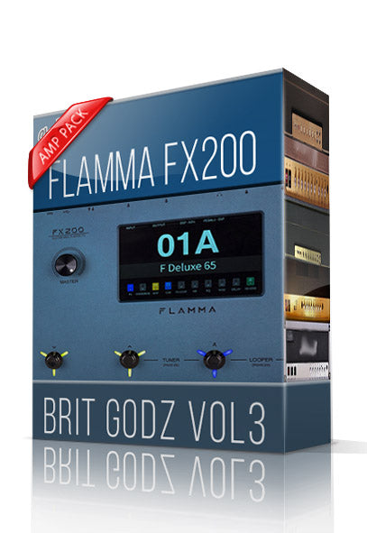 Brit Godz vol3 Amp Pack for FX200