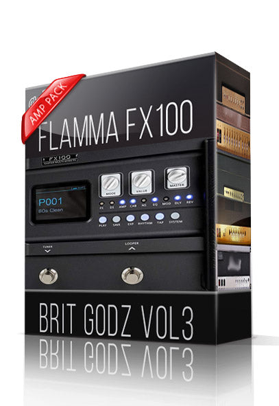 Brit Godz vol3 Amp Pack for FX100