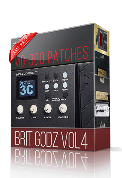 Brit Godz vol4 Amp Pack for MG-300