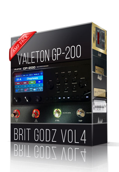 Brit Godz vol4 Amp Pack for GP200