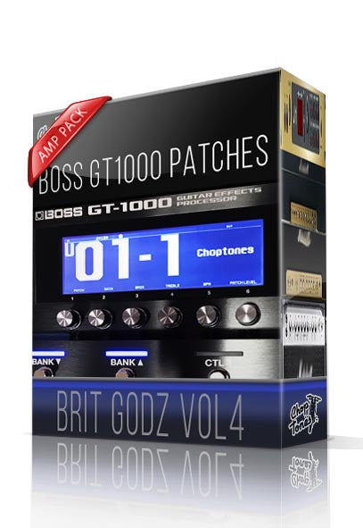 Brit Godz vol4 Amp Pack for Boss GT-1000
