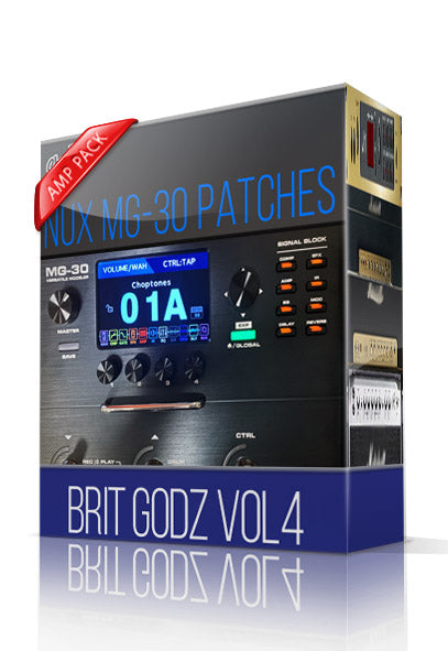 Brit Godz vol4 Amp Pack for MG-30