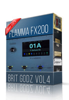 Brit Godz vol4 Amp Pack for FX200