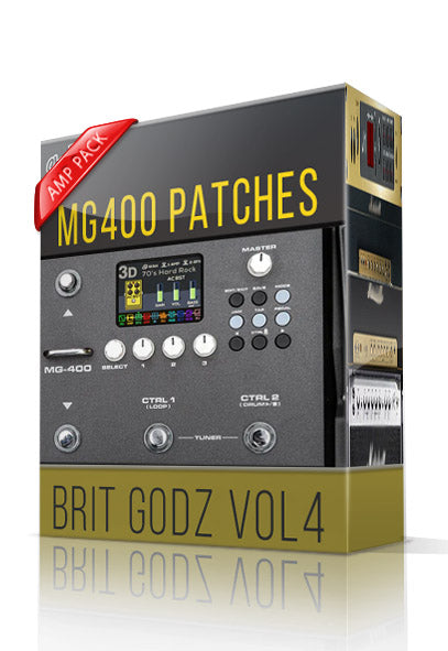 Brit Godz vol4 Amp Pack for MG-400