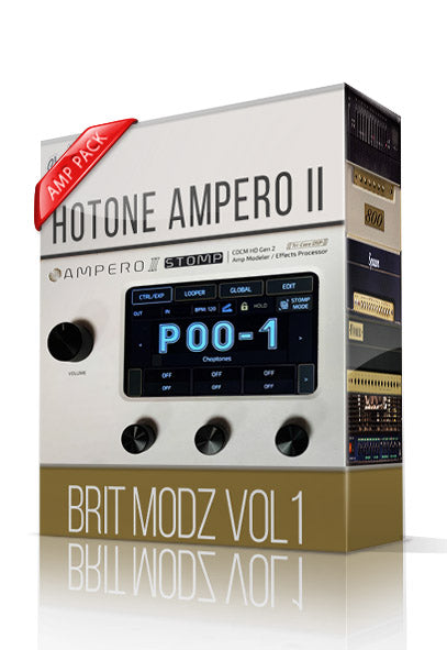 Brit Modz vol1 Amp Pack for Ampero II