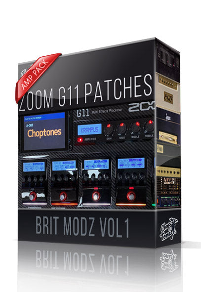 Brit Modz vol1 Amp Pack for G11