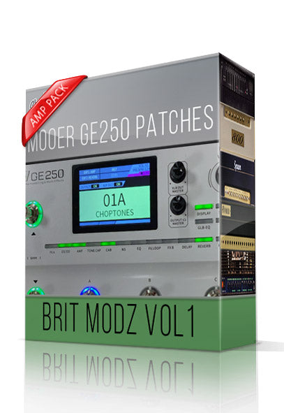 Brit Modz vol1 Amp Pack for GE250