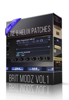 Brit Modz vol1 Amp Pack for Line 6 Helix
